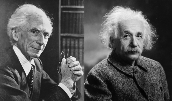 Russel et Einstein